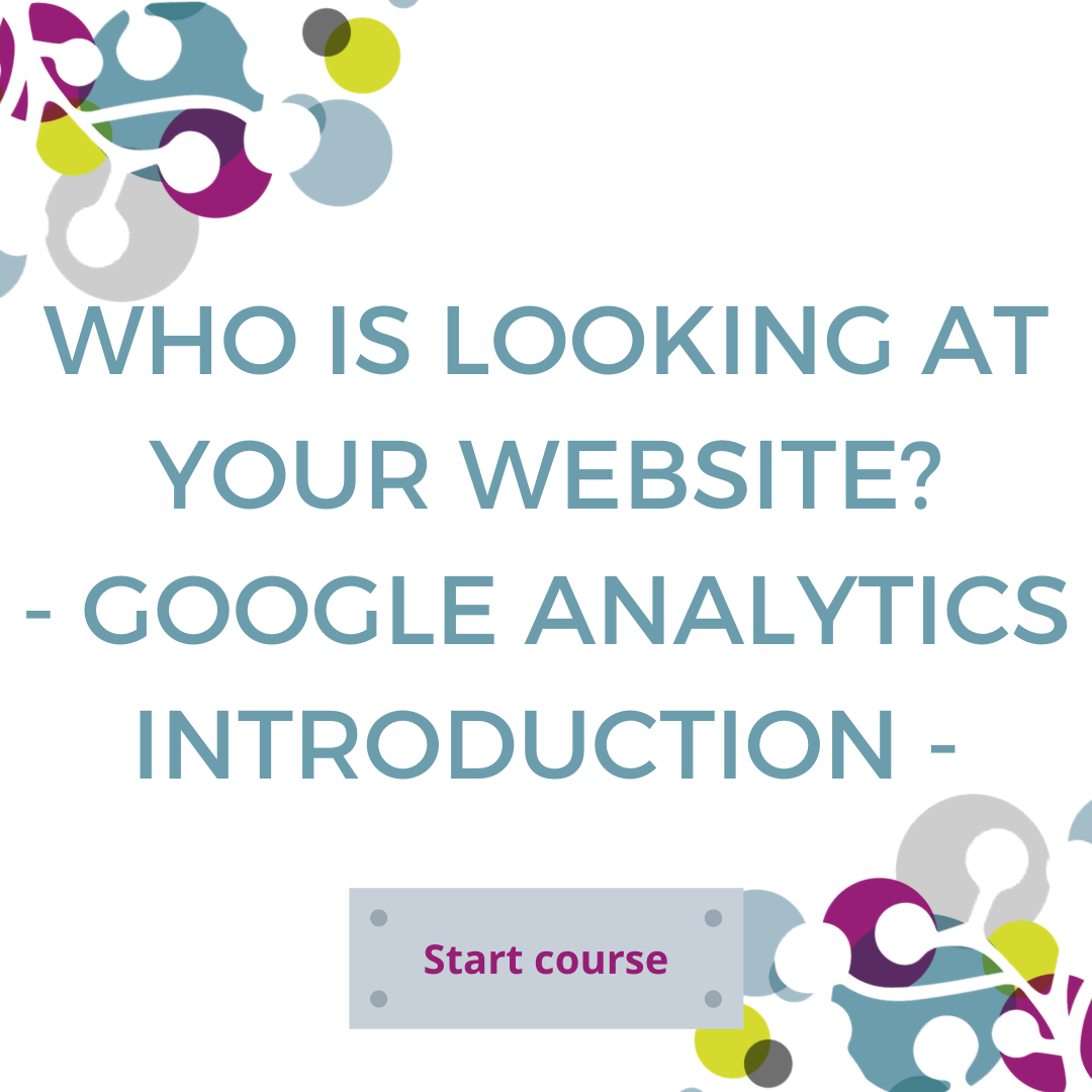 Google Analytics online course from My Own Marketing Coach