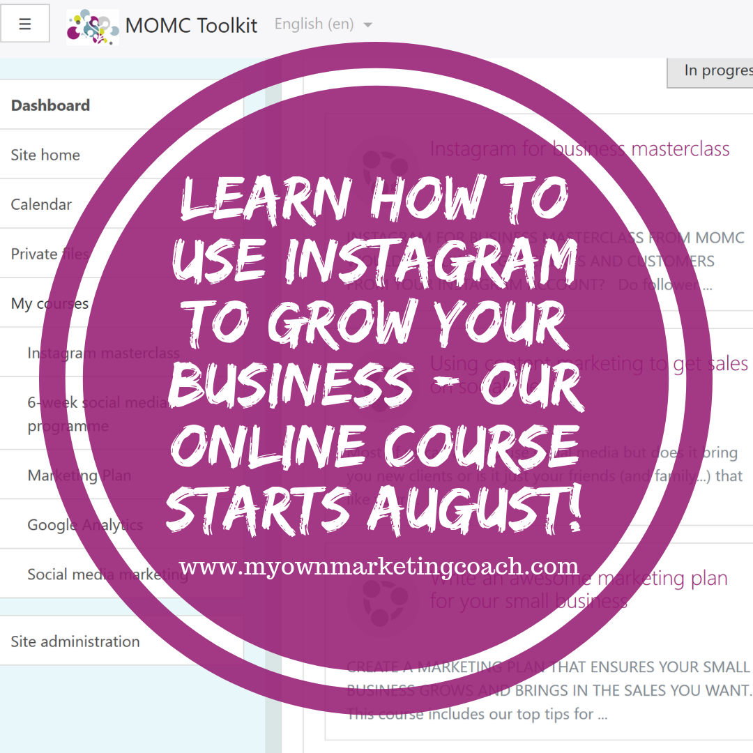 Using Instagram for business - My Own Marketing Coach