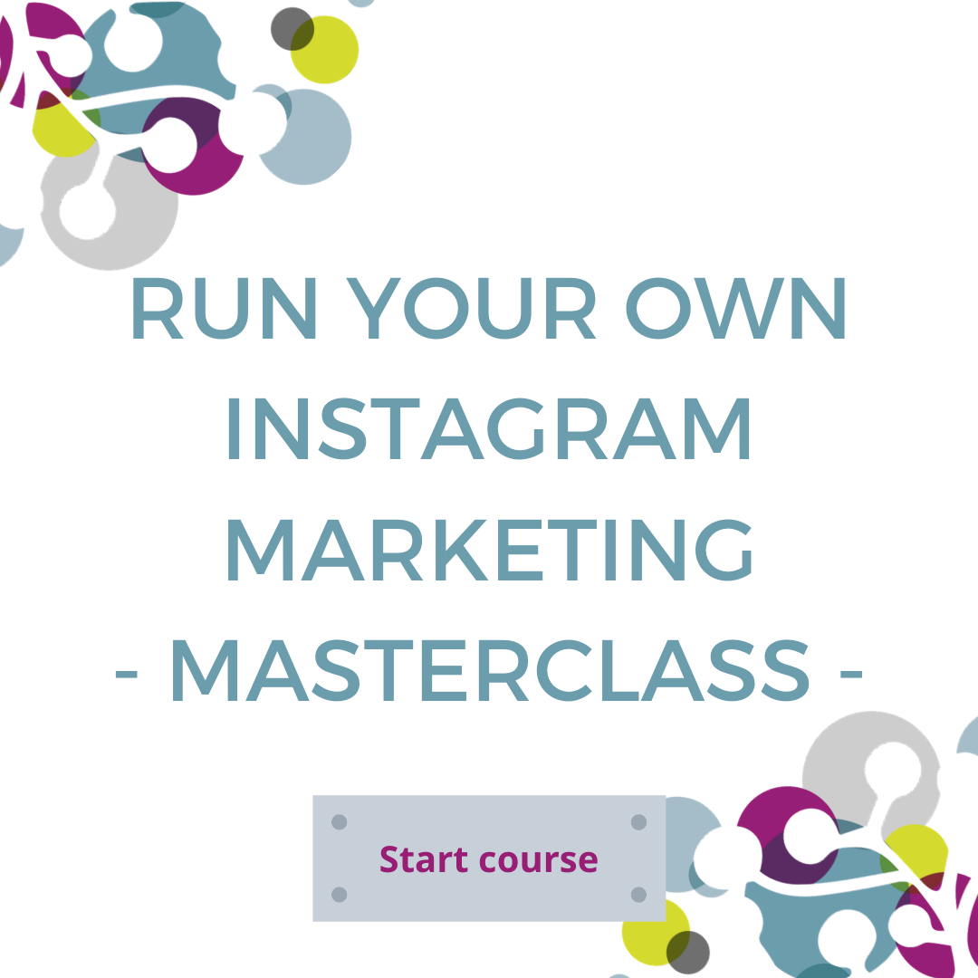 Instagram marketing online course from My Own Marketing Coach